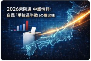 【2026衆院選】自民「単独過半数」の勢い!与党勝利で日経平均は5万8000円へ?日本株の行方を深掘り – 30年社畜が教えるお金の基礎